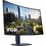 Dell Alienware AW3225DM, Gaming-Monitor 80 cm (31.5 Zoll), schwarz, WQHD, VA, Curved, AMD FreeSync, AdaptiveSync, 180Hz Panel