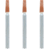 Dremel Korund-Schleifspitze Ø 3,4 mm (997), Schleifstift 3 Stück, Schaft Ø 3,2mm