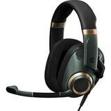EPOS H6PRO, Gaming-Headset grün, Geschlossene Akustik