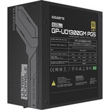 GIGABYTE GP-UD1300GM PG5 1300W, PC-Netzteil schwarz, 1x 12VHPWR, 8x PCIe, Kabel-Management, 1300 Watt