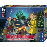 KOSMOS Die drei !!! Adventskalender 2022, Detektiv-Sets 