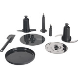 Kenwood Kompakt-Küchenmaschine MultiPro OneTouch silber/schwarz, 1.000 Watt, integrierte Waage, Mixaufsatz