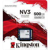 Kingston NV3 500 GB, SSD PCIe 4.0 x4, NVMe, M.2 2230