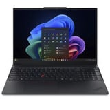Lenovo ThinkPad E16 G3 (22AY003XGE), Notebook schwarz, Intel® Core™ Ultra 7 258V, Intel® Arc™ Graphics 140V, 32 GB LPDDR5X, 512 GB (512 GB SSD), Windows 11 Pro