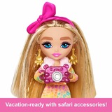 Mattel Barbie Extra Fly Mini-Puppe - Safari-Mode 