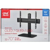 ONE FOR ALL Smart TV-Tischständer, Halterung schwarz