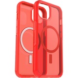Otterbox Symmetry+, Handyhülle rot, iPhone 13, MagSafe