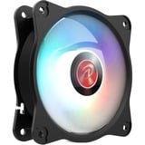 RAIJINTEK EOS 9 RBW ADD-1 100x100x25, Gehäuselüfter schwarz/transparent, 1 Stück, ohne Controller, 100 mm