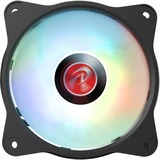 RAIJINTEK EOS 9 RBW ADD-1 100x100x25, Gehäuselüfter schwarz/transparent, 1 Stück, ohne Controller, 100 mm