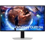 Samsung Odyssey G60SD S27DG600SU QD-OLED, Gaming-Monitor 68 cm (27 Zoll), silber, WQHD, FreeSync Premium Pro, HDR10+, 360Hz Panel