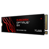 SanDisk Optimus GX 7100 4 TB, SSD schwarz, PCIe 4.0 x4 NVMe 2.0 M.2 2280-S3-M