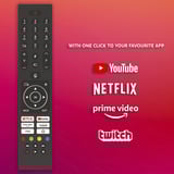 Telefunken D40F751X7CW, LED-Fernseher 102 cm (40 Zoll), schwarz, FullHD, Tripple-Tuner, TiVo-Betriebssystem