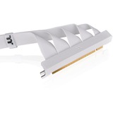 Thermaltake PCI-E 4.0 Dual 90° Riser Cable, Kabel weiß, 40cm