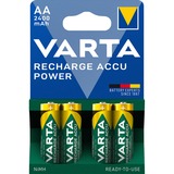Varta Recharge Accu Power AA, Akku 4 Stück, AA