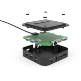 i-tec USB-C HDMI DP Docking Station mit PD 100 W, Dockingstation USB-C, HDMI, DP, PD, mit Ladegerät