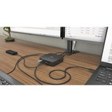 i-tec USB-C HDMI DP Docking Station mit PD 100 W, Dockingstation USB-C, HDMI, DP, PD, mit Ladegerät