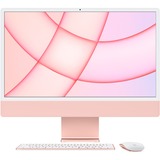 Apple iMac 59,62 cm (24") M1 2021, MAC-System rot/rosé, macOS, Deutsch