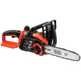 BLACK+DECKER Akku-Kettensäge GKC1825L20, 18 Volt , Elektro-Kettensäge orange/schwarz, Li-Ionen Akku 2,0 Ah