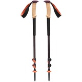 Black Diamond Trekkingstöcke Trail Cork, Fitnessgerät anthrazit/orange, 1 Paar, 100-140 cm