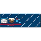 Bosch Expert M480 Netzstruktur-Schleifblatt 115 x 230mm, K120 50 Stück, für Schwingschleifer