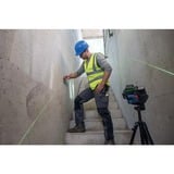 Bosch Professional Akku-Linienlaser GLL 12V-100-33 CG Professional blau/schwarz, grüne Laserlinien, inkl. Universalhalter LB 10