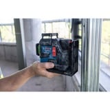 Bosch Professional Akku-Linienlaser GLL 12V-100-33 CG Professional blau/schwarz, grüne Laserlinien, inkl. Universalhalter LB 10