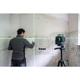 Bosch Professional Akku-Linienlaser GLL 12V-100-33 CG Professional blau/schwarz, grüne Laserlinien, inkl. Universalhalter LB 10