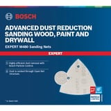 Bosch Professional Expert M480 Netzstruktur-Schleifblatt 93mm, K240 5 Stück, für Deltaschleifer