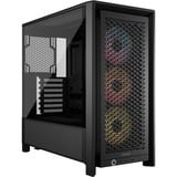 Corsair FRAME 4000D RS ARGB , Tower-Gehäuse schwarz, Tempered Glass