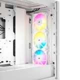Corsair iCUE 5000D RGB AIRFLOW True White, Tower-Gehäuse weiß, Tempered Glass