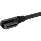 Corsair iCUE LINK Slim-Kabel, 135mm, 90° abgewinkelt schwarz, 2 Stück