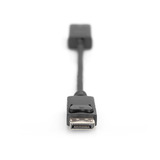 Digitus 4K DisplayPort auf HDMI Adapter/Konverter schwarz