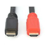 Digitus HDMI High Speed Anschlusskabel mit Ethernet und Signalverstärker schwarz, 20 Meter, aktiv