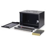 Digitus Netzwerk-Set SOHO Pro 19" 540x400 mm (BxT), IT-Schrank schwarz, 7 Höheneinheiten