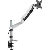 Digitus Universal Single Tisch-Monitorhalterung DA-90351 silber, für 38 - 81cm (15" - 32") Monitore, mit Gasdruckfeder