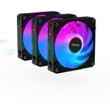 GIGABYTE AORUS EZ CHAIN FAN 120, Gehäuselüfter schwarz, 3er Pack, 120 mm