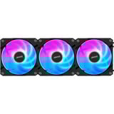 GIGABYTE AORUS EZ CHAIN FAN 120, Gehäuselüfter schwarz, 3er Pack, 120 mm