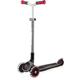 GLOBBER Master Lights, Scooter schwarz/rot