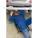 Hazet Roll-Liege (195N-3) schwarz/blau, Rollliege und Arbeitssitz in „Einem“, bis 150Kg