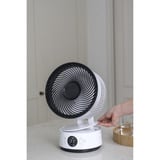 MeacoFan Sefte 8, Ventilator weiß, Tragbarer Tischventilator mit Akku