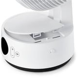  MeacoFan Sefte 8, Ventilator weiß, Tragbarer Tischventilator mit Akku