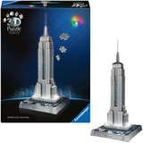Ravensburger 3D Puzzle Iconics: Empire State Building - mit Licht 216