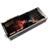 SAPPHIRE Radeon RX 9070 XT Nitro+ Valor Mortis Edition, Grafikkarte silber, RDNA4, GDDR6, 2x DisplayPort, 2x HDMI 2.1
