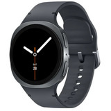 Samsung Galaxy Watch8, Smartwatch dunkelgrau, 40 mm, Sport Band S/M