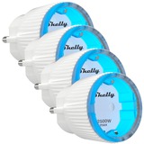 Shelly Plug S, Stecker weiß, 4er Pack
