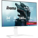 iiyama G-MASTER GB2471HSU-W1, Gaming-Monitor 60.5 cm (23.8 Zoll), weiß (matt), FullHD, Fast-IPS, HDMI, DP, G-Sync komp., USB-Hub, 240Hz Panel
