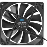 Alphacool Core 140mm Lüfter PWM 2000rpm, Gehäuselüfter schwarz, 140 mm