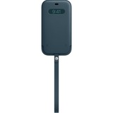 Apple Lederhülle mit MagSafe, Handyhülle dunkelblau, iPhone 12 Pro Max