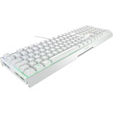 CHERRY XTRFY MX 3.1, Gaming-Tastatur weiß/silber, DE-Layout, Cherry MX2A Brown