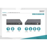 Digitus 4K HDMI KVM Extender Set, HDMI Verlängerung 
